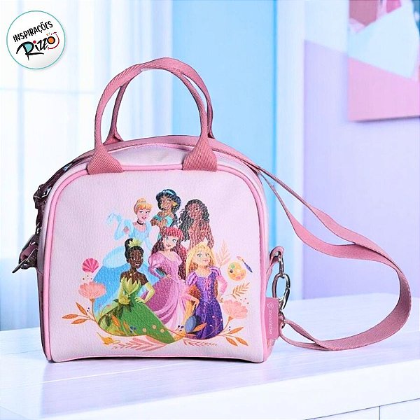 Maleta Térmica - Princesas - 18x20cm - 1 unidade - Disney Original - Rizzo