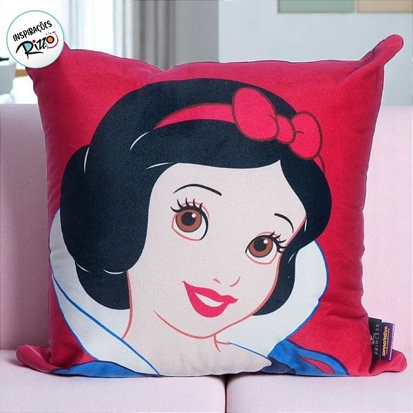 Almofada Branca de Neve - 40cm - 1 unidade - Disney Original - Zonacriativa