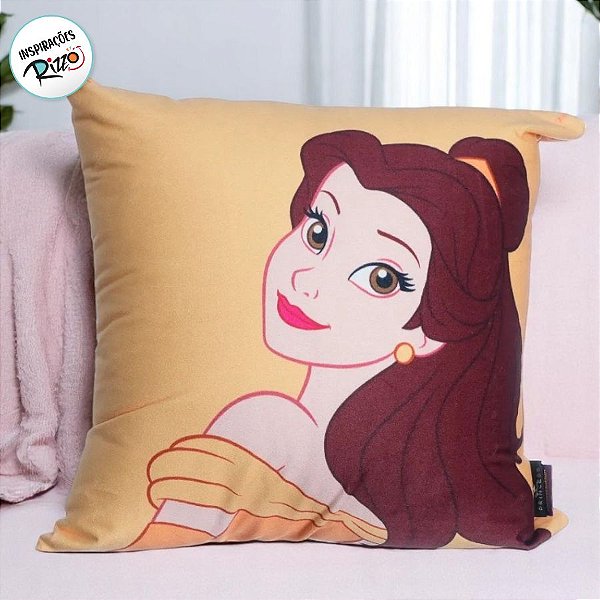 Almofada Bela - 40cm - 1 unidade - Disney Original - Zonacriativa