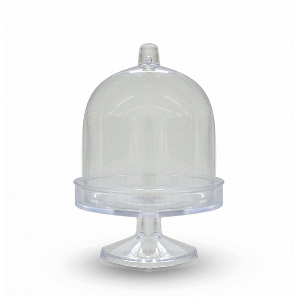 Cúpula para Doces e Sobremesas - 5,5x7,5cm- 10 Unidades