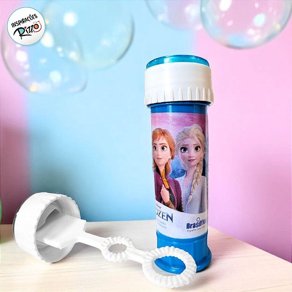 Lembrancinha Bolha de Sabão - Frozen - 60ml - 1 unidade - Disney Original - Rizzo