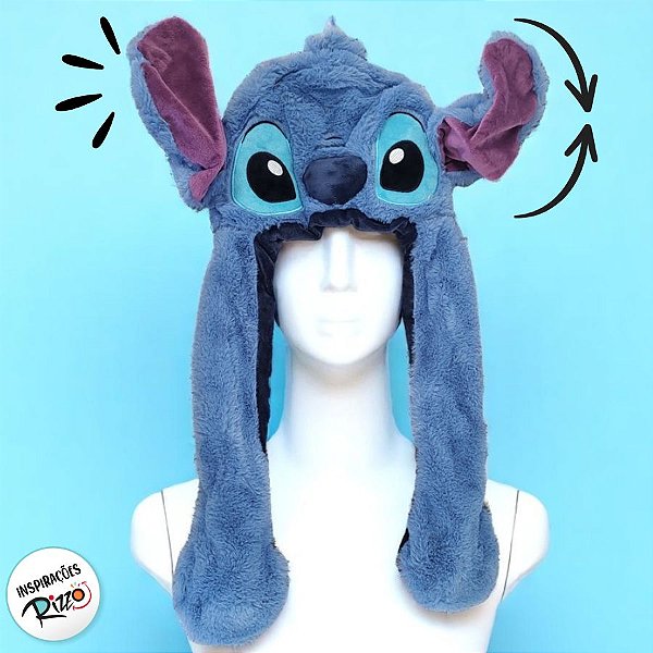 Touca Orelha Stitch com Movimento - 1 unidade - Disney Original - Rizzo