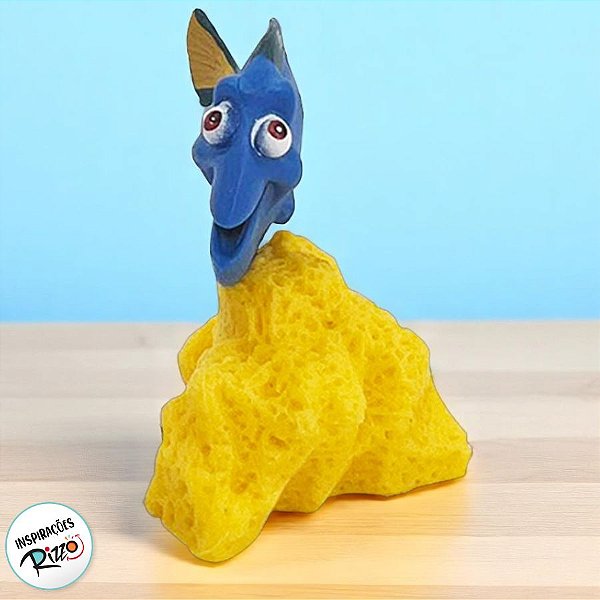 Mini Figura Colecionável - Dori - Procurando Nemo - 5cm - 1 unidade - Disney Original - Rizzo