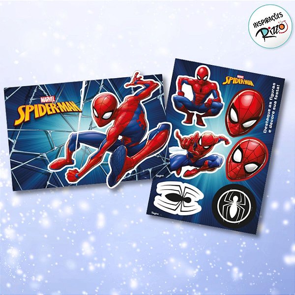 Kit Decorativo - Homem Aranha - 1 unidade - Disney Original - Rizzo