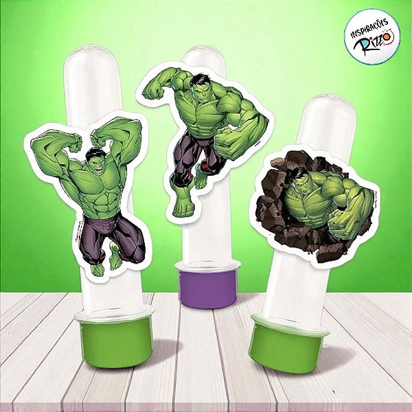 Mini Personagens Decorativos - Hulk - 12 unidades - Disney Original - Rizzo