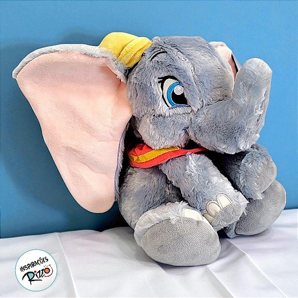 Pelúcia Dumbo Big Feet - 30cm - 1 unidade - Disney Original - Rizzo