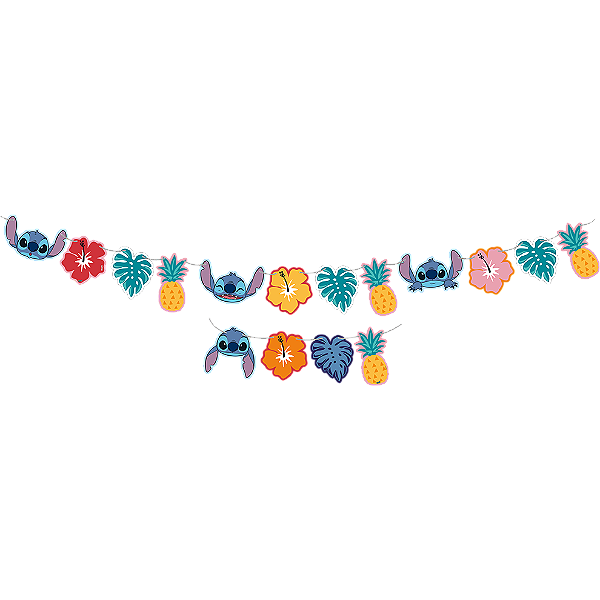 Faixa Decorativa Festa Stitch - Disney Original - Rizzo Festas
