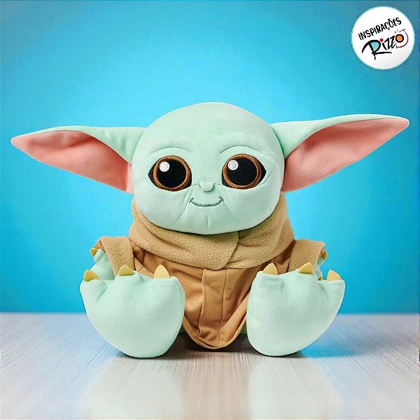 Pelúcia Grogu Big Feet - Star Wars - 30cm  - 1 unidade - Disney Original - Rizzo
