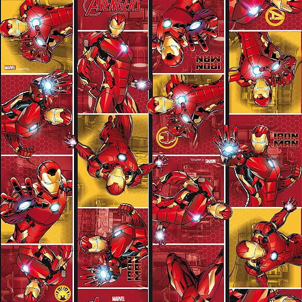 Folha para Ovos de Páscoa Homem de Ferro 69x89cm - 5 unidades - Disney Original - Cromus