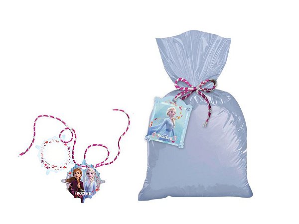 Tag para Lembrancinha Festa Frozen 2 - 8 unidades - Disney Original - Rizzo Festas