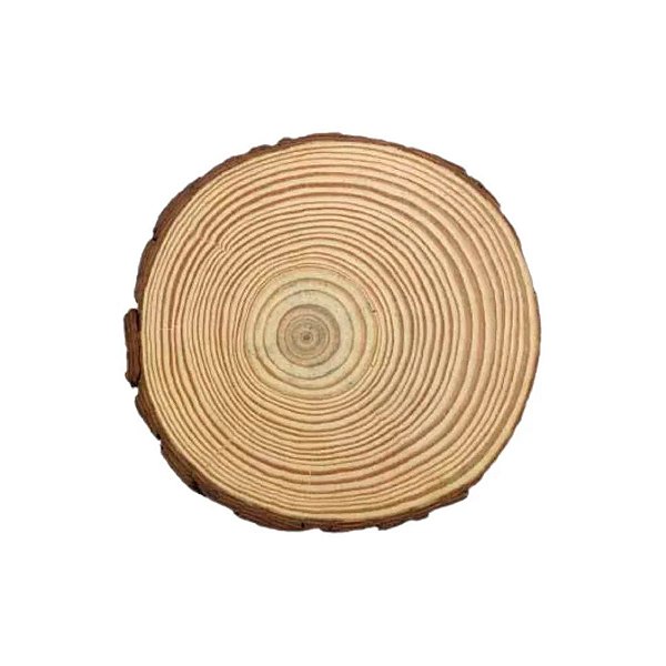 Bolacha de Madeira - Rústico Artesanal - 23,5cm - 1 unidade - Rizzo