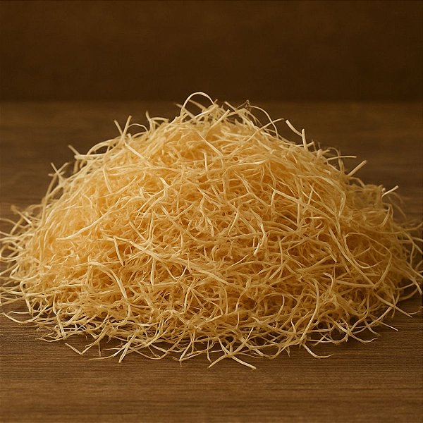 Palha Seca para Decoração Rústica 120g - 25cm x 15cm
