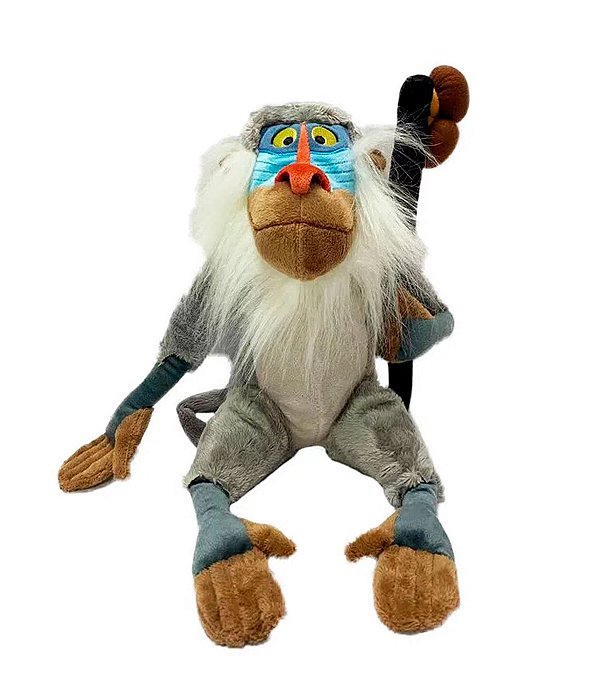 Pelúcia Rafiki 35cm - Rei Leão - 1 unidade - Disney Original - Fun