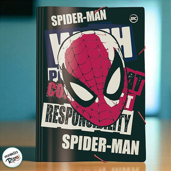 Pasta Aba Ofício - Homem Aranha - 332x232mm - 1 unidade - Disney Original - Rizzo