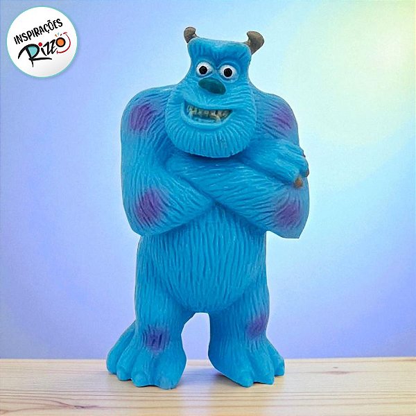 Mini Figura Colecionável - Sullivan - Monstros S.A - 5cm - 1 unidade - Disney Original - Rizzo