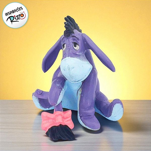 Mini Figura Colecionável - Bisonho - Ursinho Pooh - 5cm - 1 unidade - Disney Original - Rizzo