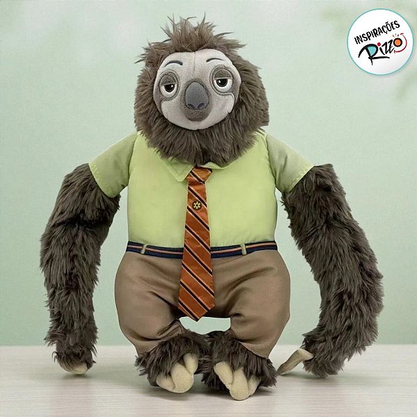 Pelúcia Flash - Zootopia - 35cm - 1 unidade - Disney Original - Rizzo