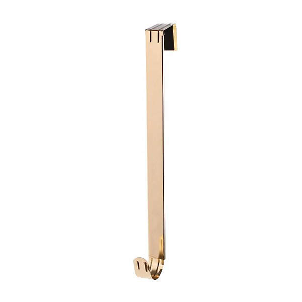 Gancho Suporte para Guirlanda Ajustável -  Liso Ouro - 38cm - 1 unidade - Cromus - Rizzo
