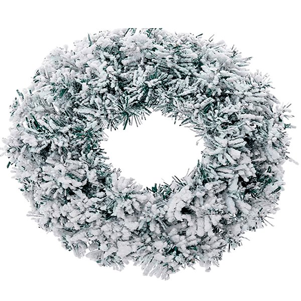 Guirlanda de Natal Nevada - 120cm - Ref. RZO405 - 1 unidade - Rizzo