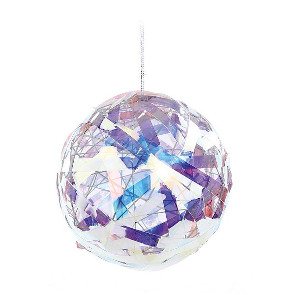 Enfeite de Pendurar - Bola Nacarado - 15cm  - 1 unidade - Cromus - Rizzo