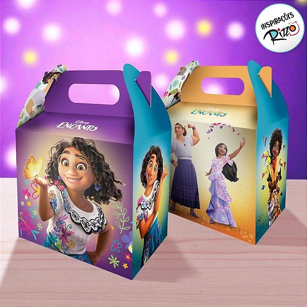 Caixa Surpresa Maleta - Encanto - 4 unidades - Disney Original - Regina