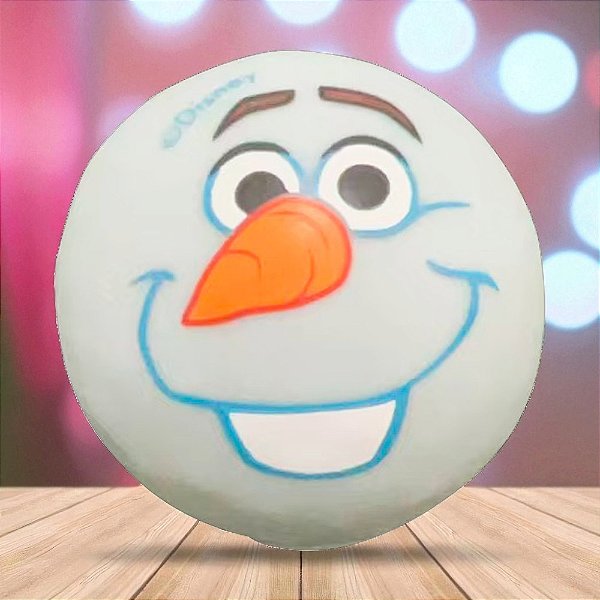 Brinquedo Squish Borracha - Olaf - Frozen - 1 unidade - Disney Original - Toyng