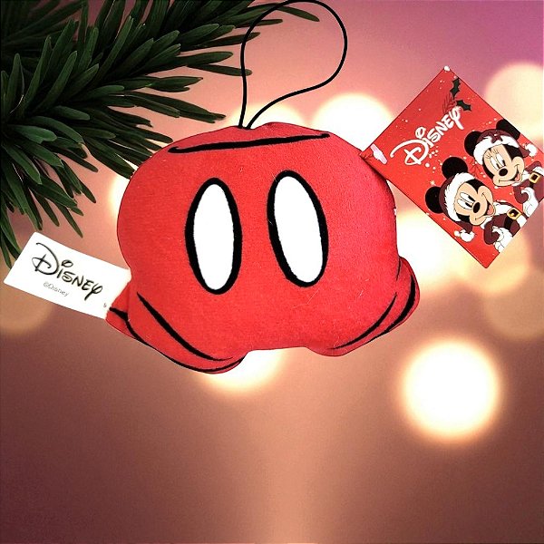 Enfeite para Pendurar - Calça do Mickey - 11cm - 1 unidade - Disney Original - Cromus