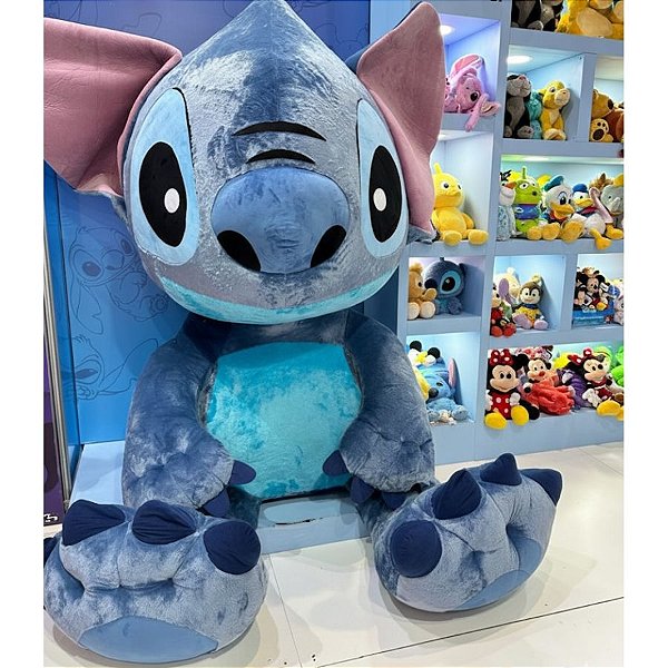 Pelúcia Stitch Big Feet 2 Metros - Lilo & Stitch - 1 unidade - Disney Original - Rizzo