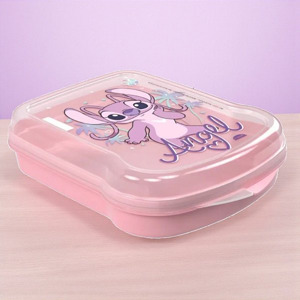 Sanduicheira / Porta Frios - Angel - 15cm - 1 unidade - Disney Original - Plasútil