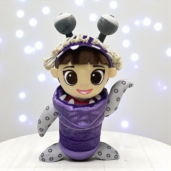 Pelúcia Boo 25cm - Monstros SA - 1 unidade - Disney Original - Fun