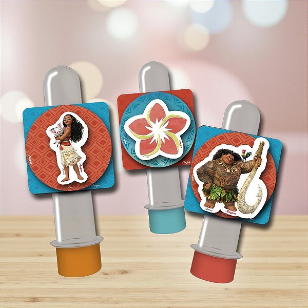 Kit Aplique Decorativo Festa Moana - Regina - Rizzo Festas