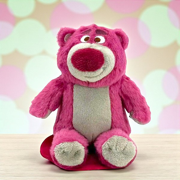 Pelúcia de Ombro - Lotso - Toy Story - 10cm - 1 unidade - Disney Original - Fun