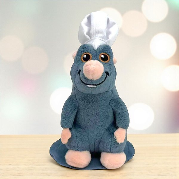 Pelúcia de Ombro - Remy - Ratatouille - 10cm - 1 unidade - Disney Original - Fun