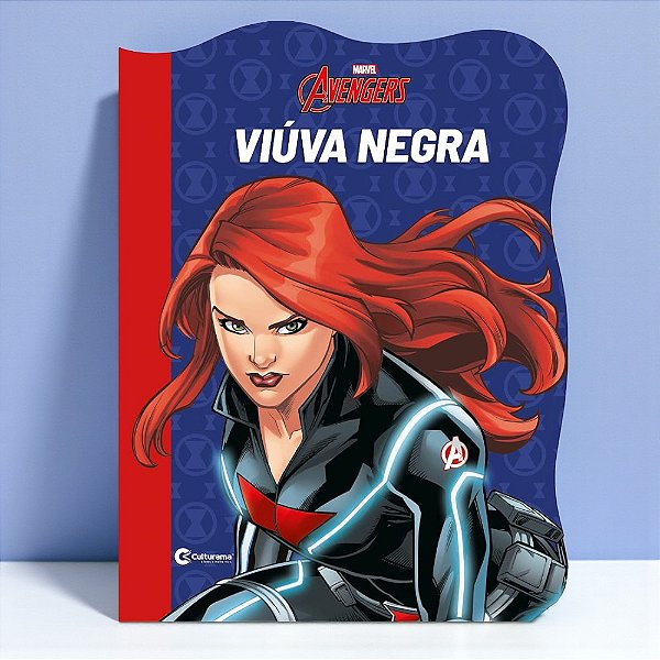 Livro Ilustrado - Viúva Negra - 28x21cm - 1 unidade - Disney Original - Culturama