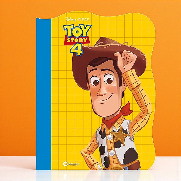 Livro Ilustrado - Toy Story 4 - 28x21cm - 1 unidade - Disney Original - Culturama