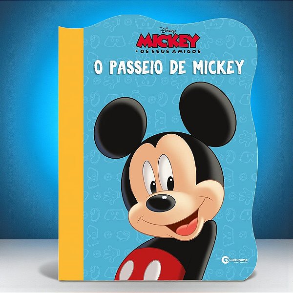 Livro Ilustrado - Mickey Mouse - 28x21cm - 1 unidade - Disney Original - Culturama