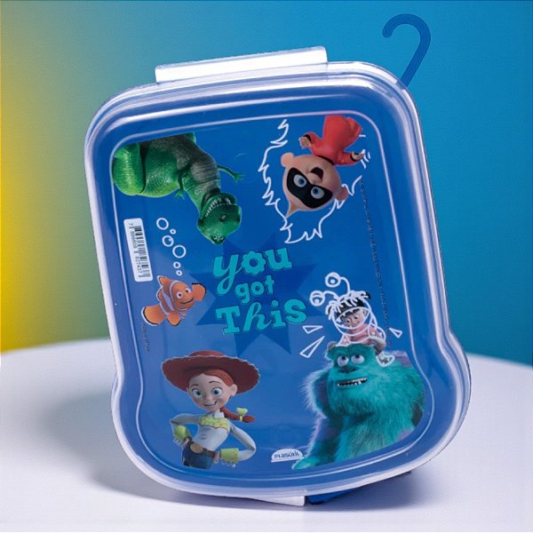 Sanduicheira / Porta Frios - Personagens Pixar - 15cm - 1 unidade - Disney Original - Plasútil