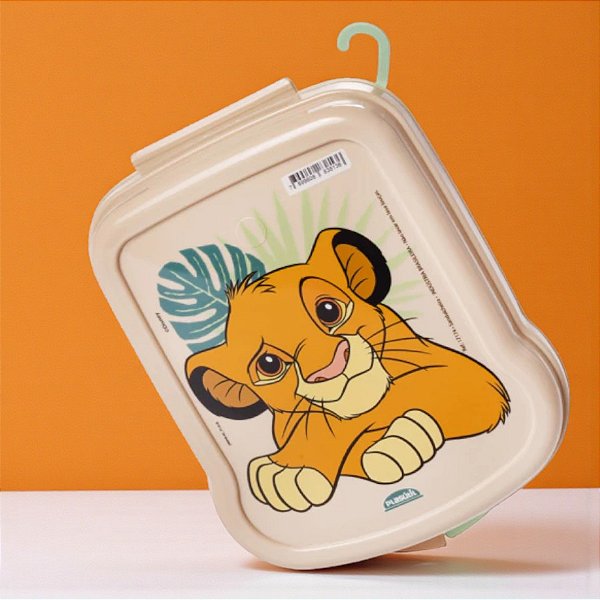 Sanduicheira / Porta Frios - Rei Leão - 15cm - 1 unidade - Disney Original - Plasútil
