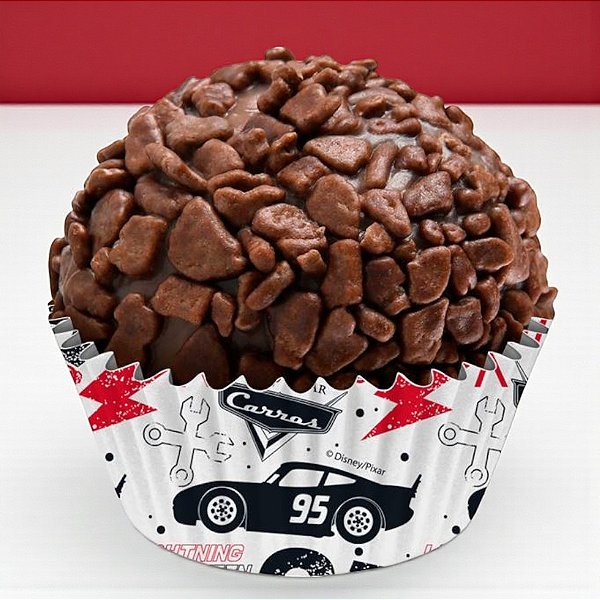 Forminha para Brigadeiro N°5 Carros - 100 unidades - Disney Original - Regina