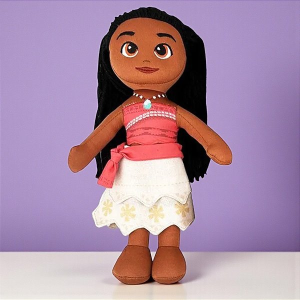 Boneca Moana de Pano - Princesas Disney - 28cm - 1 unidade - Disney Original - Toyng