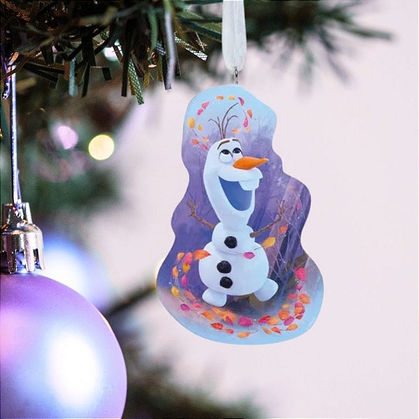 Enfeite para Pendurar - Olaf - Frozen - 10cm - 1 unidade - Disney Original - Cromus