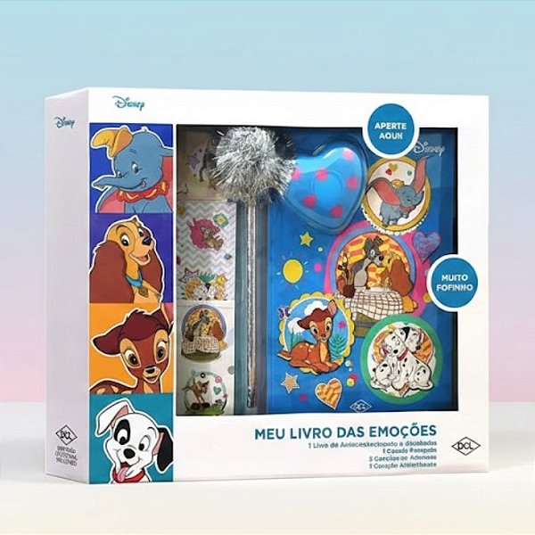 Kit Meu Livro Das Emoções - Clássicos - 1 unidade - Disney Original - Editora DCL