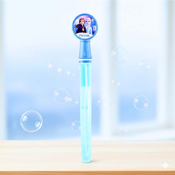 Lembrancinha Big Bolha de Sabão - Frozen - 37cm - 1 unidade - Disney Original - Brasilflex
