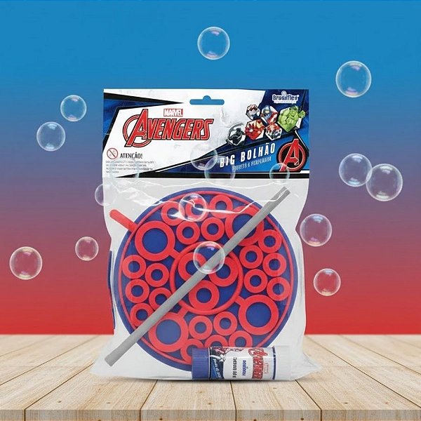 Kit Lembrancinha Big Bolhão - Vingadores - 1 unidade - Disney Original - Brasilflex