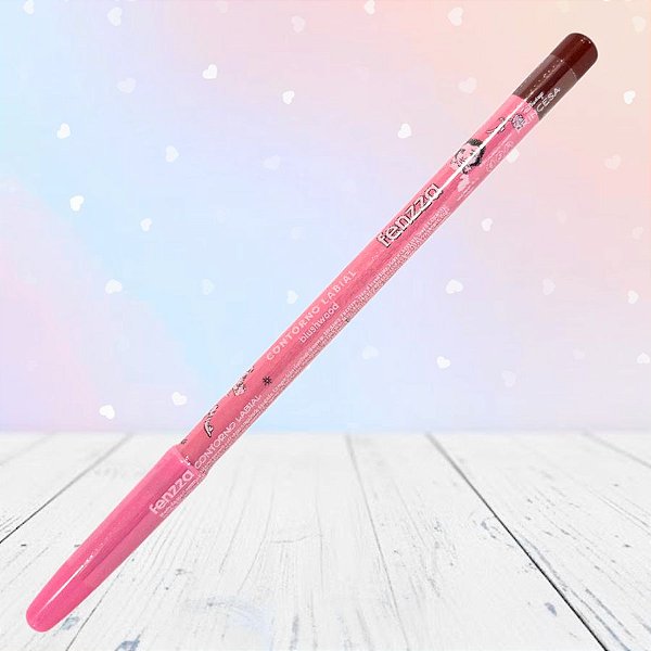 Lápis para Contorno Labial - Princesas - Blushwood - 1,2g - 1 unidade - Disney Original - Fenzza