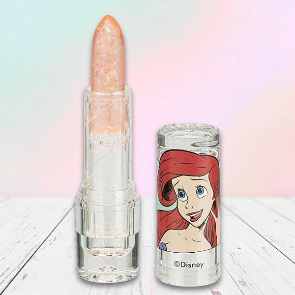Batom Mágico em Bala - Ariel - Princesas - 3,1g - 1 unidade - Disney Original - Fenzza