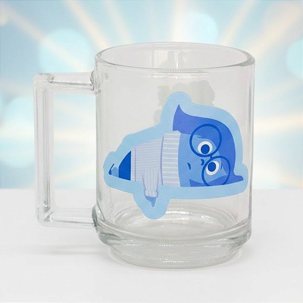 Caneca Veneza - Tristeza - Divertidamente - 250ml - 1 unidade - Disney Original - ZonaCriativa