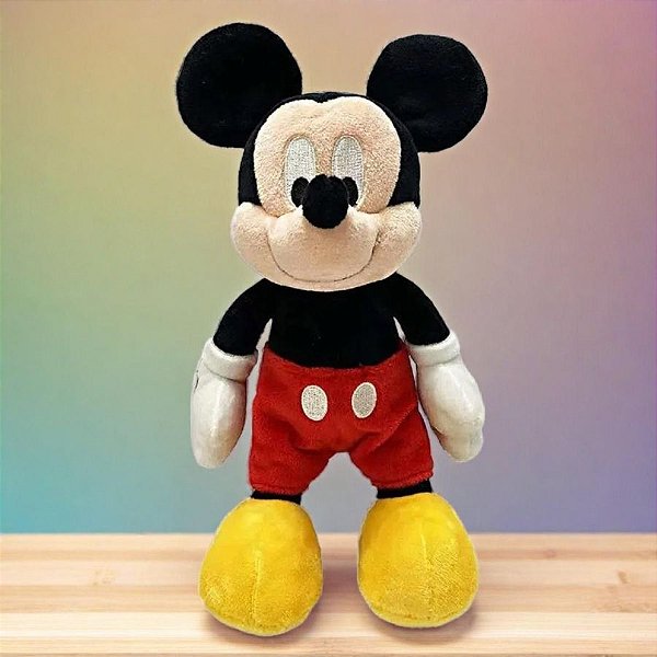 Pelúcia Mickey Mouse - 20cm - 1 unidade - Disney Original - Fun