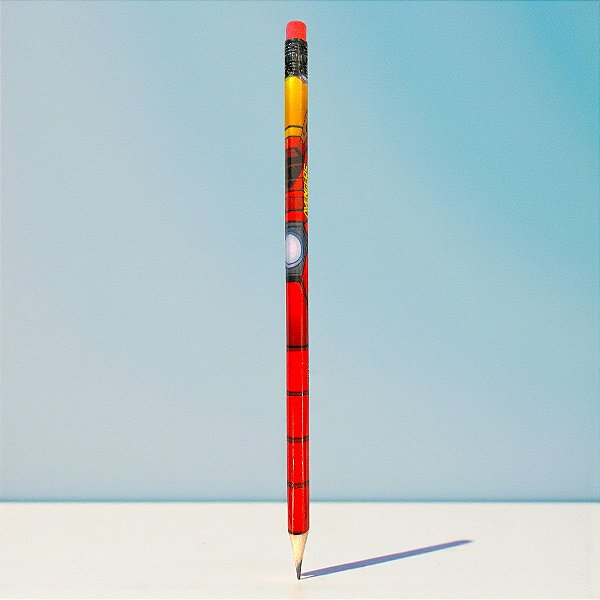 Lápis Homem de Ferro - HB Preto - Vingadores - Disney Original - 1 unidade - Molin