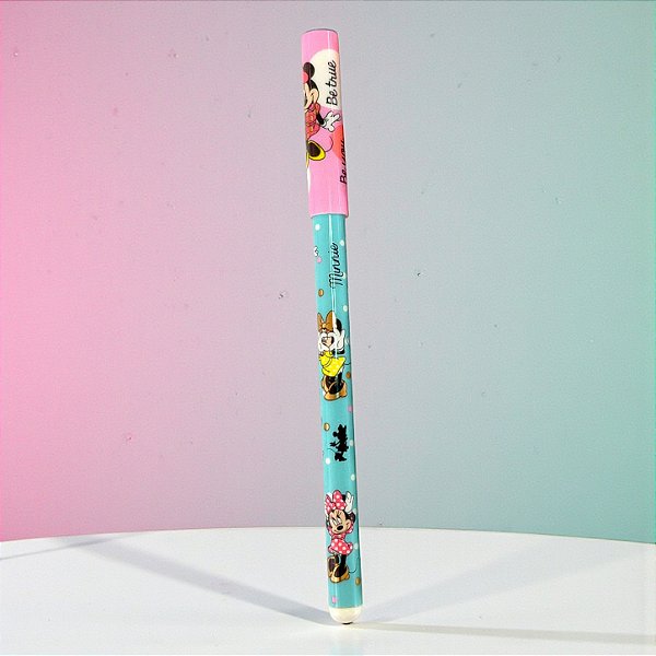 Caneta Minnie - Esferográfica Azul - Be Kind - Disney Original - 1 unidade - Molin